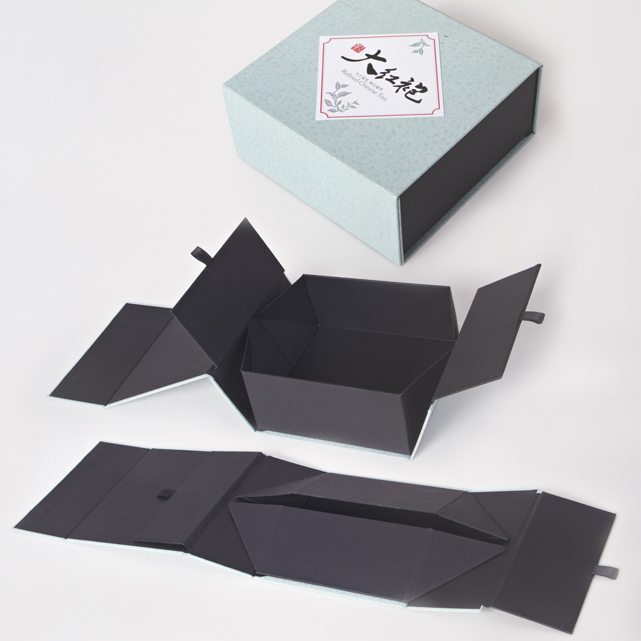 创意新款精品折叠盒便捷茶叶包装盒