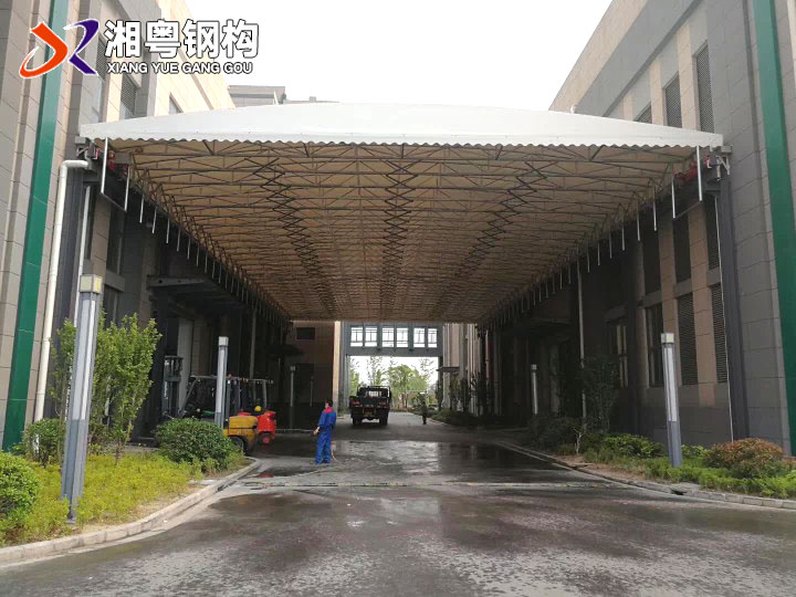 佛山大型活动遮阳伸缩雨棚伸缩户外遮阳雨棚厂家