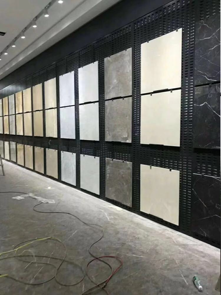 建材瓷砖展示架 锁墙式展示架 墙砖展示架样品架生产厂家