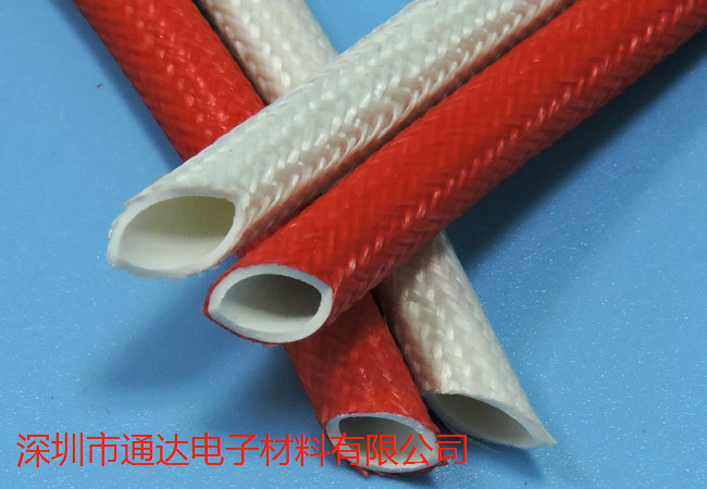 深圳通达厂家直销专业加工定制优质1.5KV玻璃纤维彩色管 量大从优