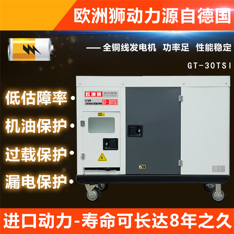 双缸30kw柴油发电机商城备用