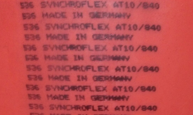 德国SYNCHROFLEX同步带AT10-840德国原装进口 特价现货优惠供应