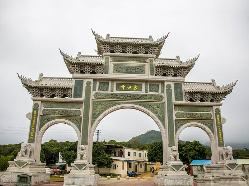 青石牌坊|石头山门-嘉祥张艺石业有限公司