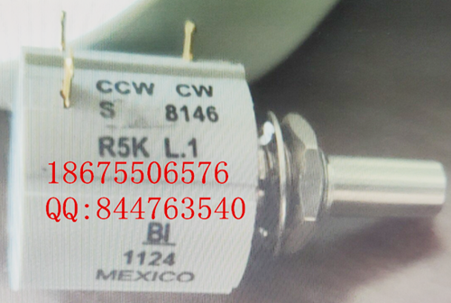 BI电位器 8146R5KL.1 高精密 多圈电位器