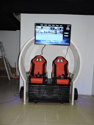 VR设备9DVR双人赛车椅虚拟现实体验游戏机厂家