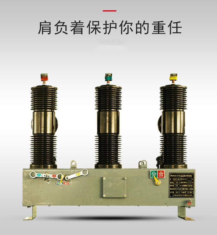 世卓电气智能高压真空断路器性价比高ZW32-12