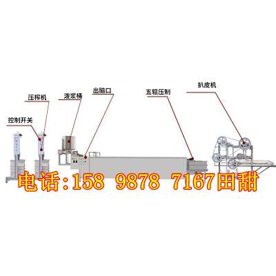 聊城仿手工豆腐皮机器批发厂家做豆腐皮的机器批发厂家