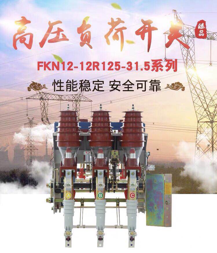 FKN12-12RD系列压气式负荷开关一熔断器组合电器