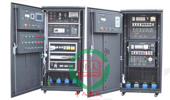 电工实训考核装置（柜式、双面型）,电工技术实验柜,电工技术考核柜,上海中人教仪