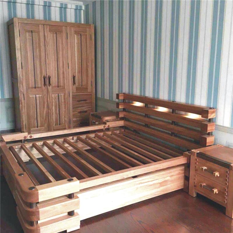 牛仔部落 卧室床 北欧艺家西部牛仔骑士家具