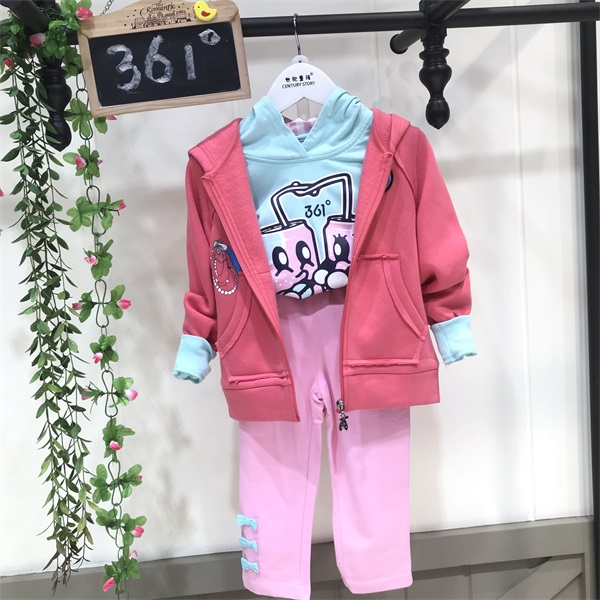 佛山361度纯冬新品童装儿童服装厂家