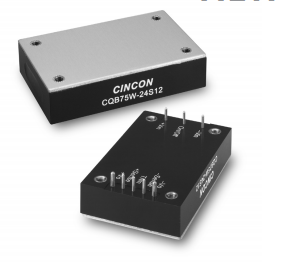 75W电源模块CINCON直流电源CQB75W-48S24 CQB75W-48S12 CQB75W-