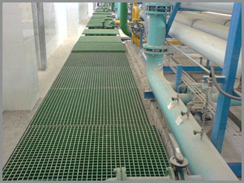 玻璃钢格栅 污水沟格栅 走道板格栅可拼接