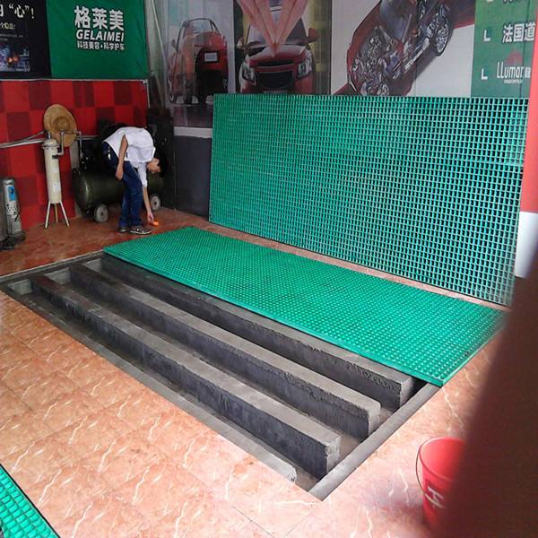 网格板格栅 玻璃钢格栅 养殖场格栅无需维护