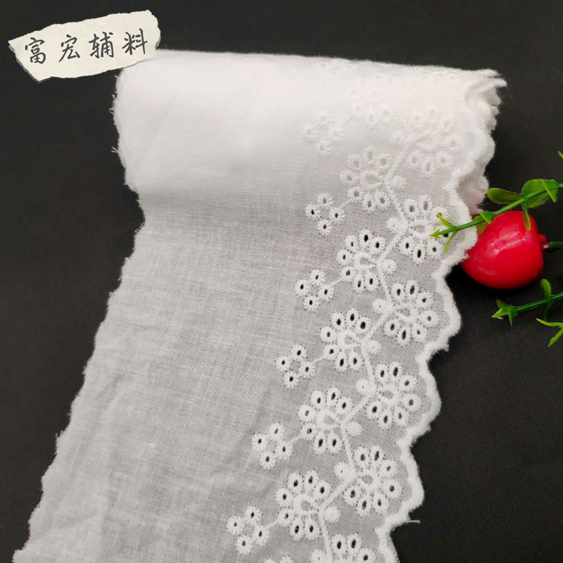 棉布刺绣花边