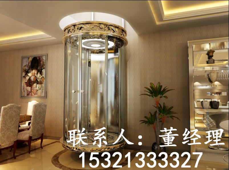 北京别墅电梯,家用观光电梯,平谷别墅电梯