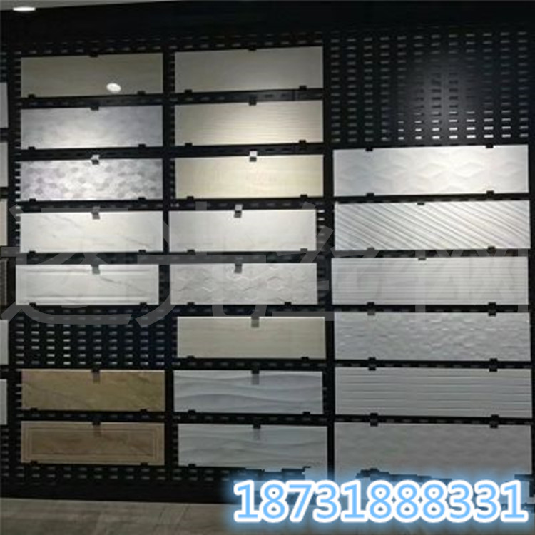 供应黑色瓷砖展示架地板砖陶瓷展示架石材展示架生产厂家