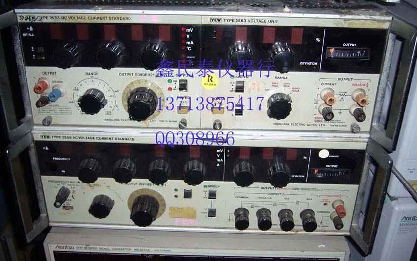 二手TYPE2558 交流电压标准源 万用表校准仪 横河仪器