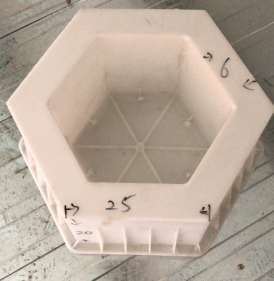 高速护坡砖塑料模具-宏润模盒