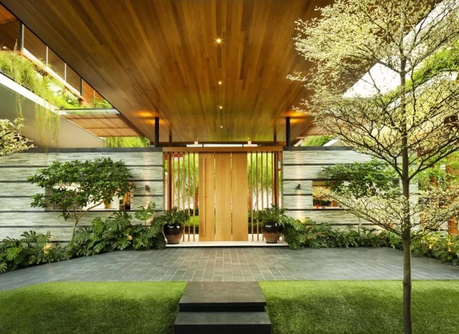 哪里有别墅花园庭院设计公司广东五行园林实力见证，品质保障