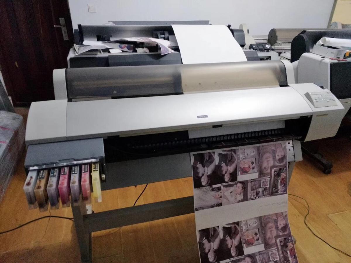 爱普生9600装饰画冰晶画热转印菲林照片打印机