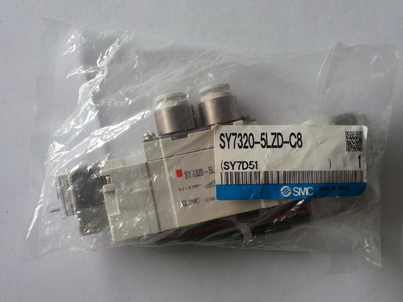 SMC电磁阀SY7320-5LZD-C8正品全新原装