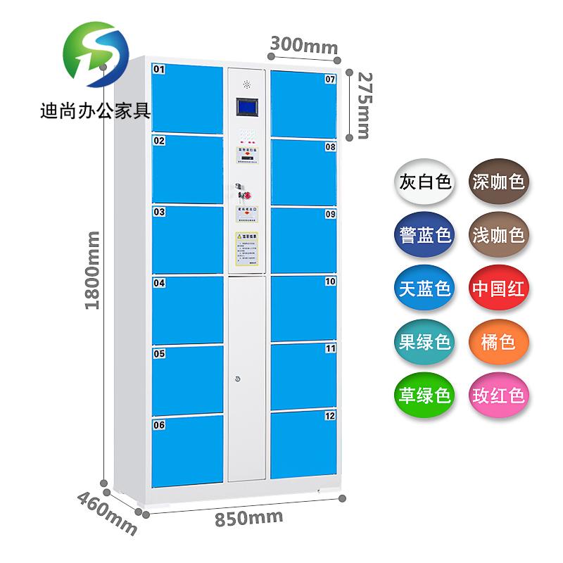 重庆迪尚批发超市 商场 学校 图书馆 工厂存包柜寄存柜 厂家定做