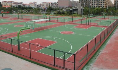 江苏南京丙烯酸球场材料价格 无锡丙烯酸篮球场材料每平米造价多少钱