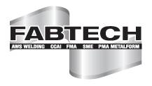 2019年美国焊接材料及机械展（FABTECH之welding）