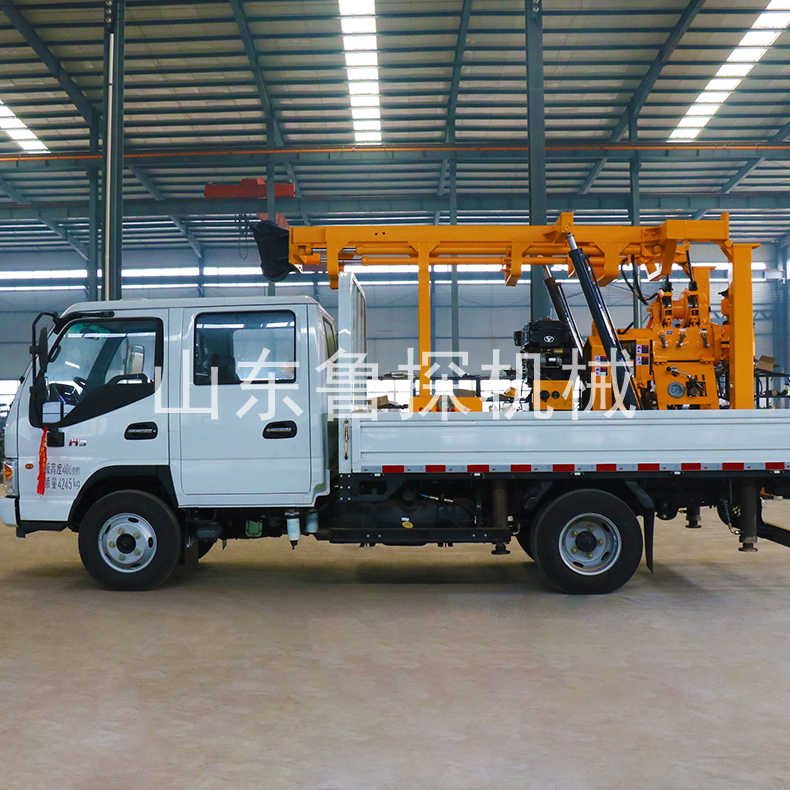 供应鲁探XYC-200汽车式钻机全液压工程取样勘探钻机