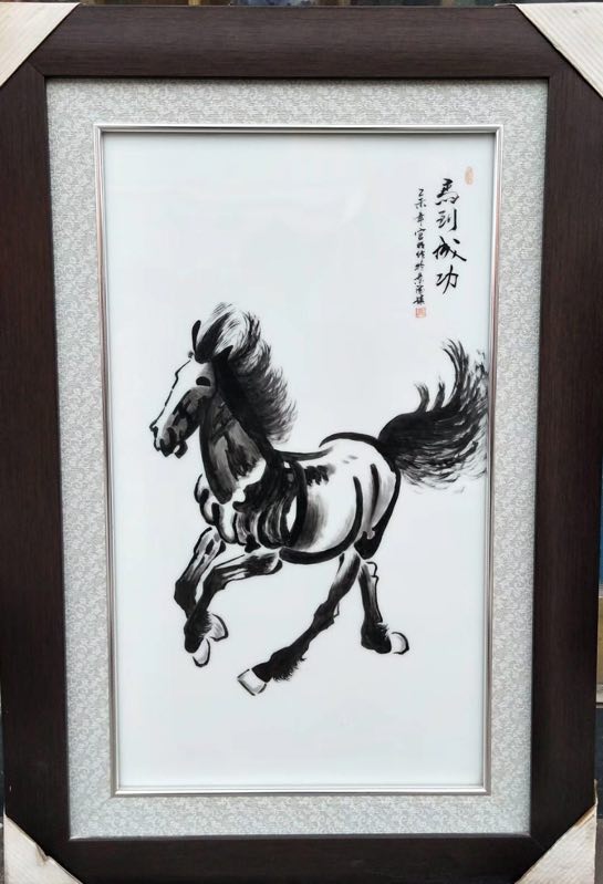 手绘景德镇瓷板画 哪里有卖大师瓷板画