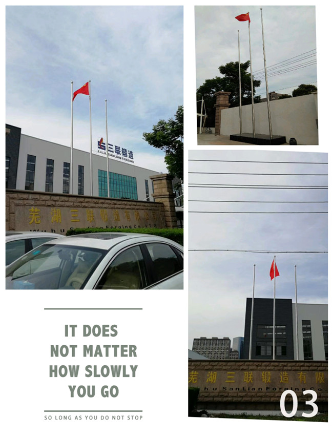 临沂郯城县旗杆厂 厂家自营 国旗旗杆 升降台 电动门 避雷针等