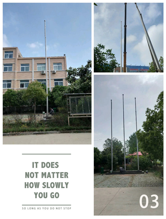 潍坊诸城不锈钢加工厂 专业加工旗杆 旗帜 旗台 电动门 移动门卫室