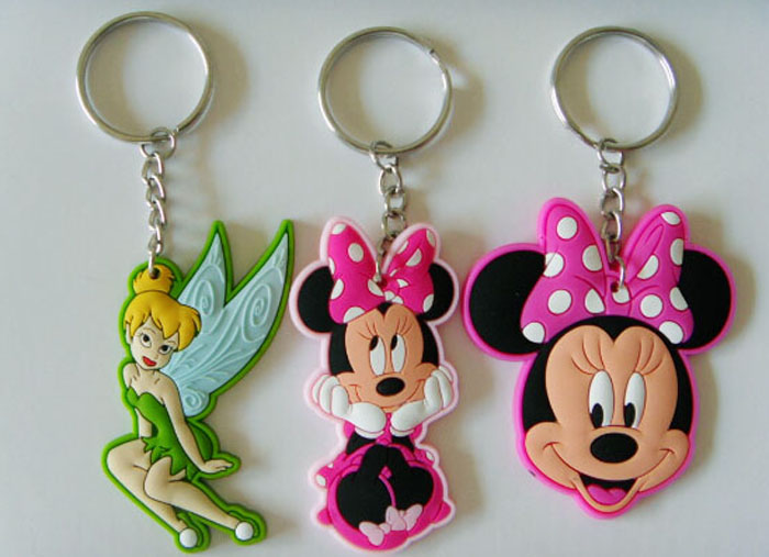 迪士尼塑胶钥匙扣厂家-东洋饰品