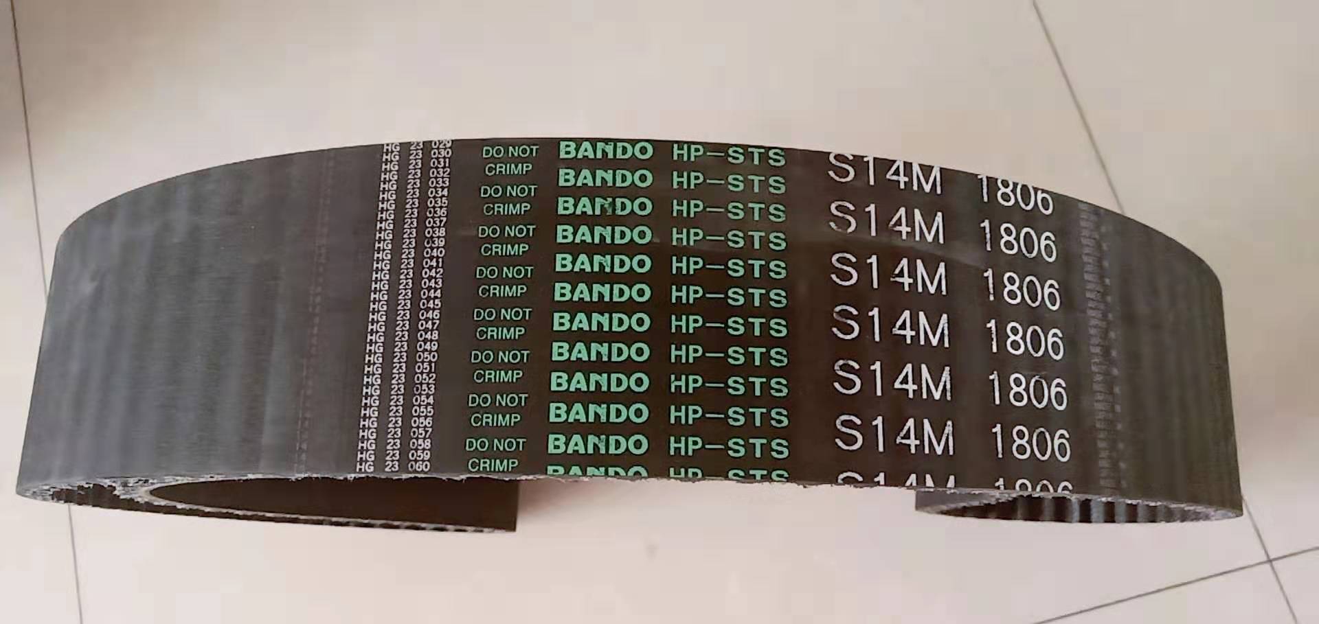 日本BANDO阪东钢丝绳芯同步带制造方法
