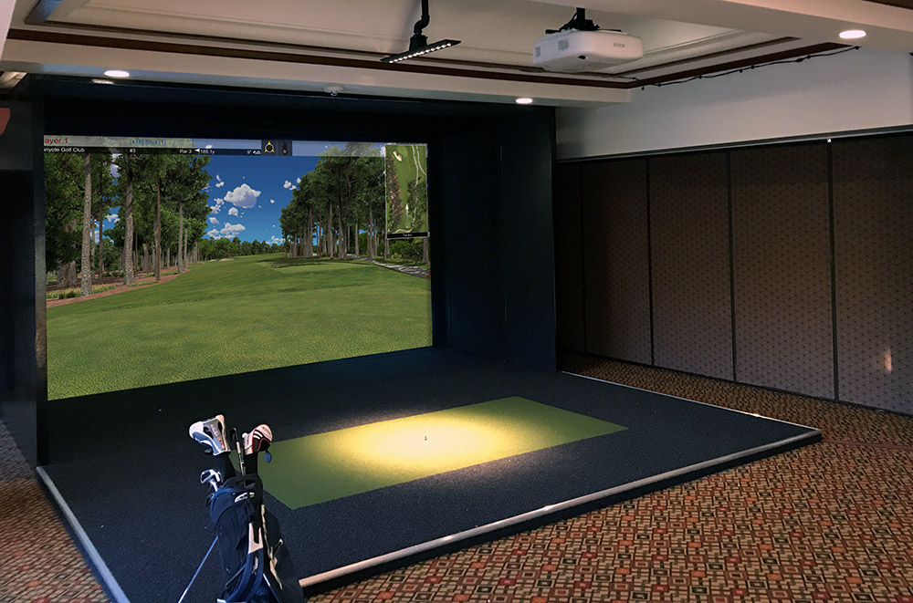 室內模擬高爾夫行業領先兩部高速攝像
