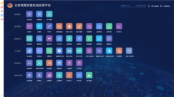 富晋天维公安视频侦查实战应用平台