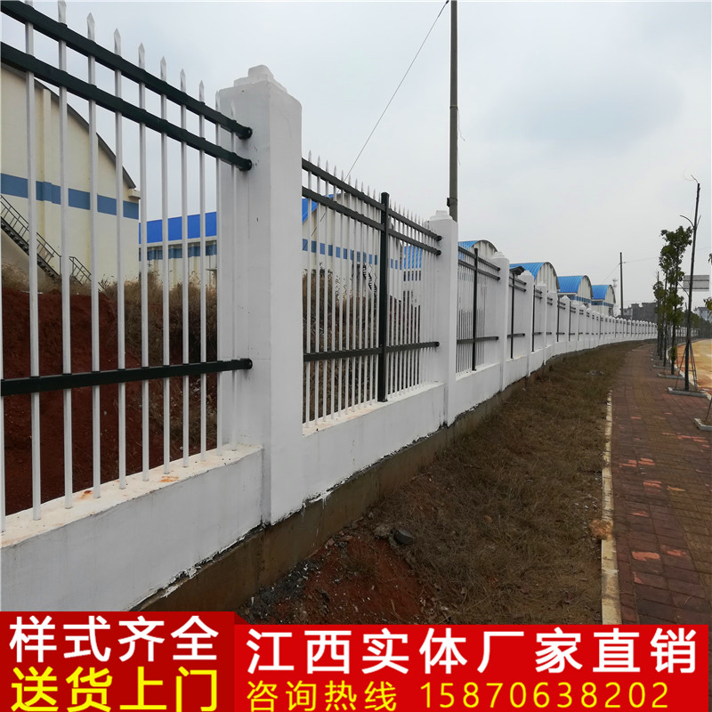 九江市锌钢栅栏护栏厂家 护栏网江西 抚州吉安铁艺护栏网