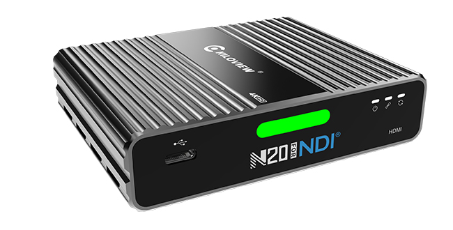 千视电子-4K NDI视频编解码器新品，一机两用