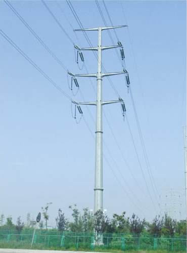 双回路10kv-35kv直线钢杆 电力输电耐张钢杆 霸州市益瑞