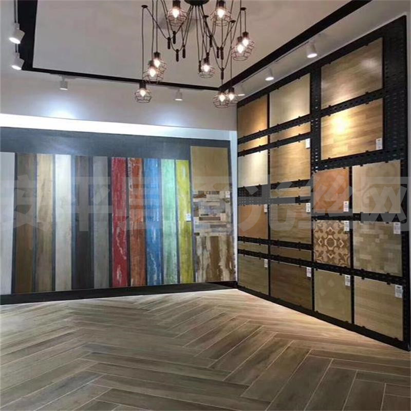 金属瓷砖挂钩展架800600洞洞板展示架厂家陶瓷展板