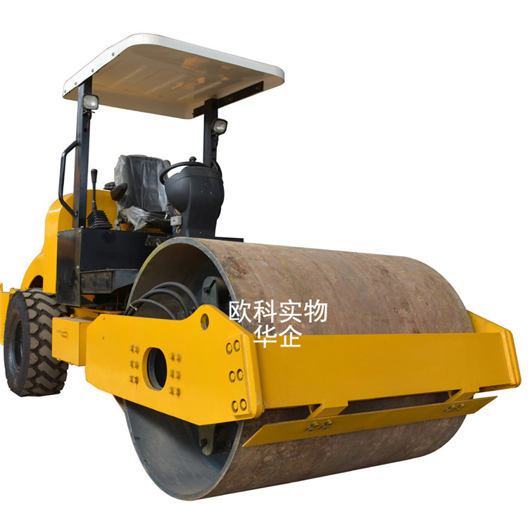 欧科供应座驾式振动压路机 路基座驾压路机