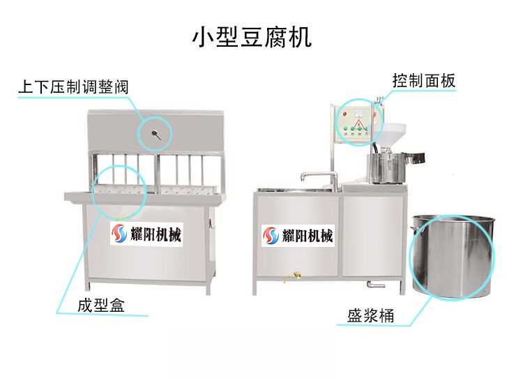 曲阜耀阳省时省力厂家直销高效率全自动豆腐机