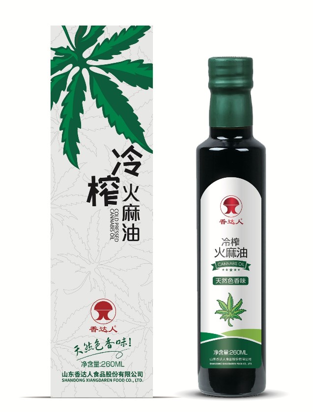 山东香达人一级冷榨火麻油 厂家直供 诚招代理