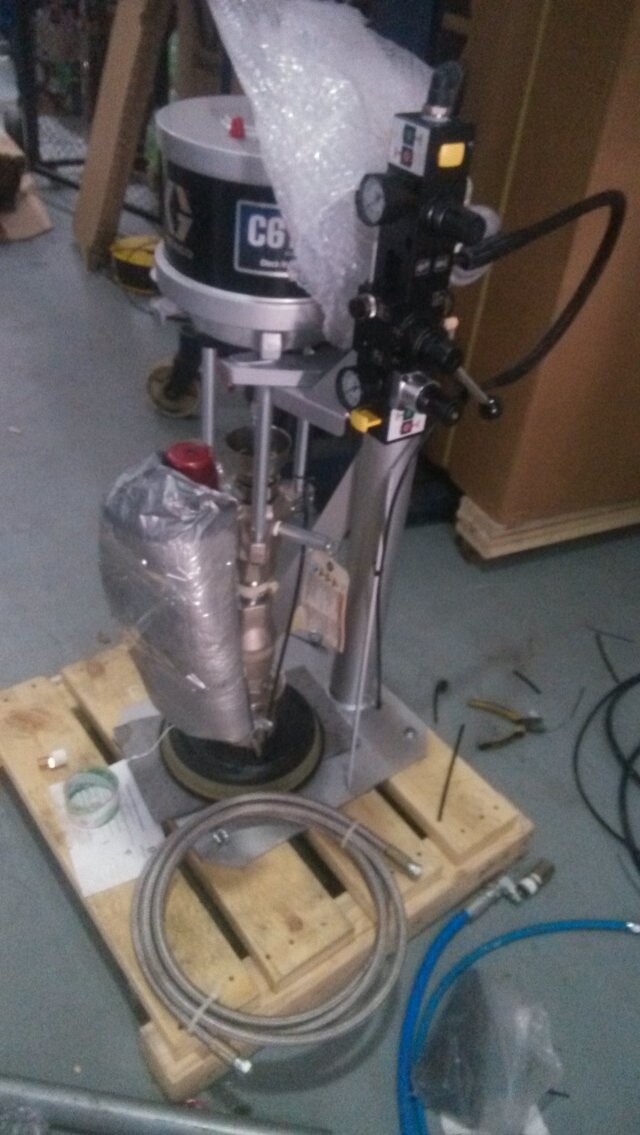 高粘度油脂泵注脂泵GRACO双立柱润滑油脂泵