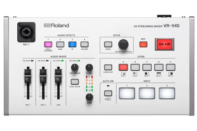 ROLAND罗兰VR-1HD 直播音视频切换台导播台主播神器