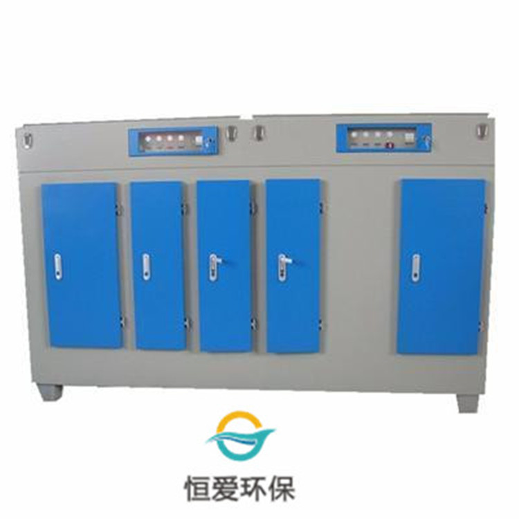 河北恒爱提供uv光氧催化废气处理设备的设计参数规格UV紫外线光解氧化催化净化器的原理图产品