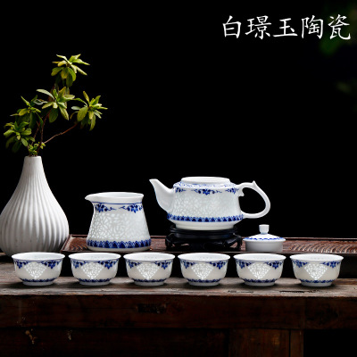 手工青花瓷茶具