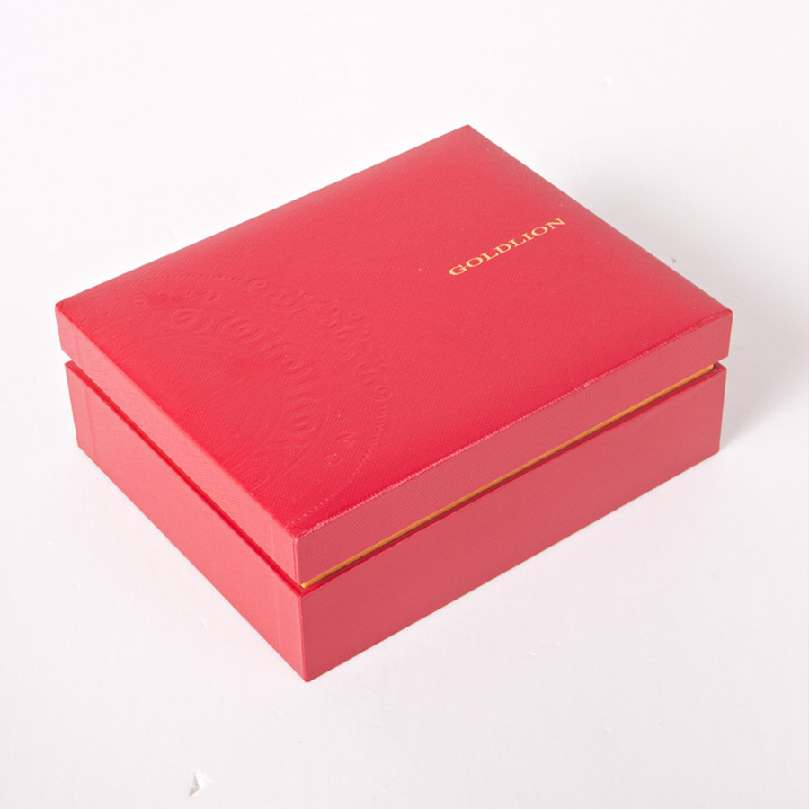 皮具领带礼品包装盒定制特种纸天地盖礼盒