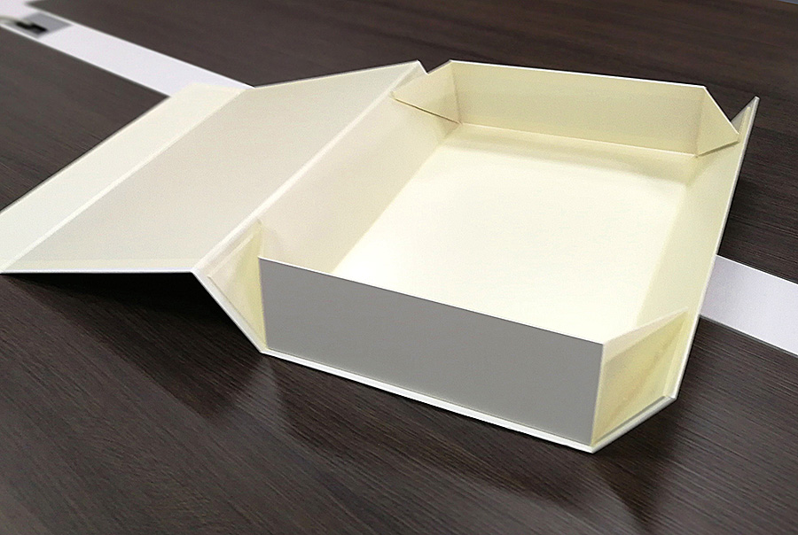 广州折叠盒定制厂家服装鞋子一片式折叠盒礼品包装盒定制
